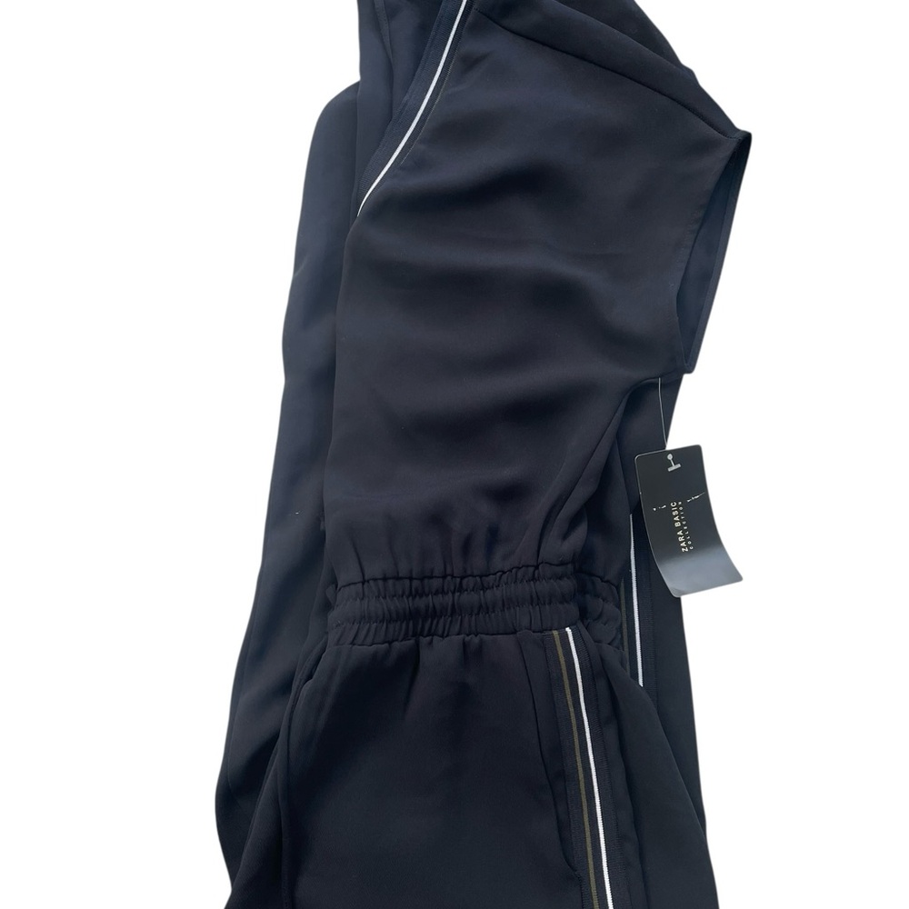 💜 Zara Basic Collection Dark Navy Short Sleeve J… - image 10